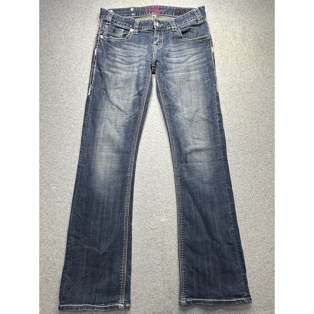 Rock & Roll Cowgirl Blue Boot Cut Jeans